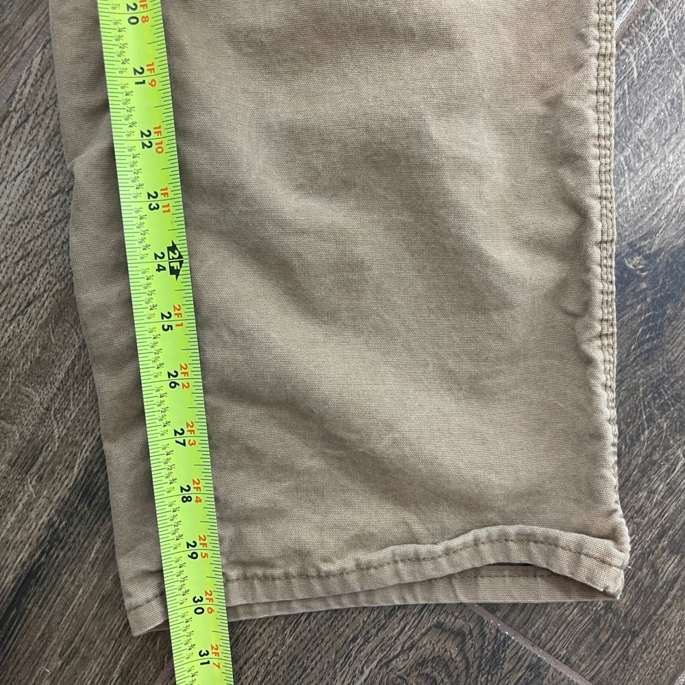 Carhartt Hiking Pants Women 16 Duck Tan Original Fit Gorpcore Granola Girl - Picture 10 of 10